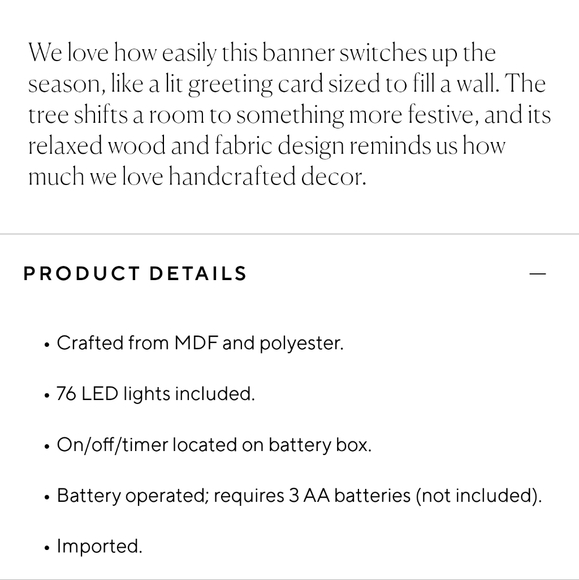 Light Up Holiday Tree Banner - Picture 2 of 6